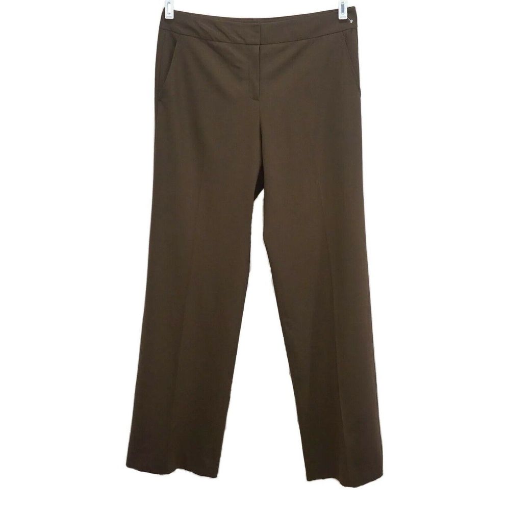 Lafayette 148 NY Delancey Wool Wide Leg Pant